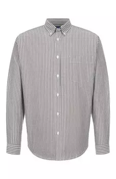 Хлопковая рубашка HUGO Blue