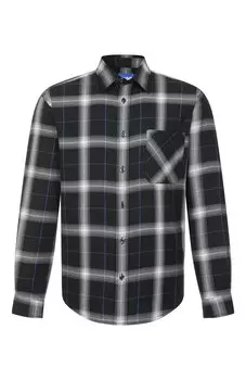 Хлопковая рубашка HUGO Blue