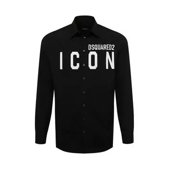 Хлопковая рубашка Icon Dsquared2