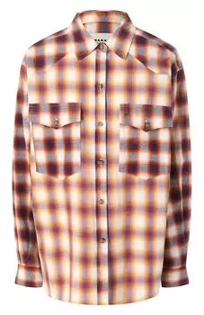 Хлопковая рубашка Isabel Marant Etoile