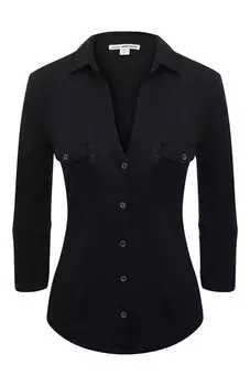 Хлопковая рубашка James Perse