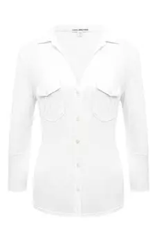 Хлопковая рубашка James Perse