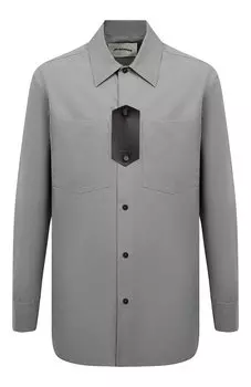 Хлопковая рубашка Jil Sander