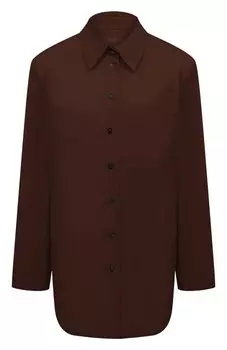 Хлопковая рубашка Jil Sander