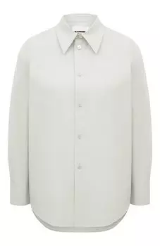 Хлопковая рубашка Jil Sander