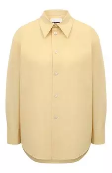 Хлопковая рубашка Jil Sander
