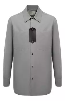 Хлопковая рубашка Jil Sander