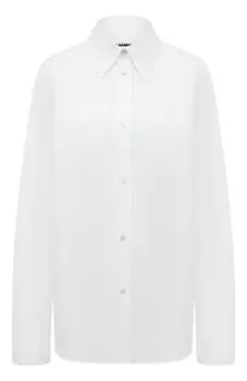 Хлопковая рубашка Jil Sander