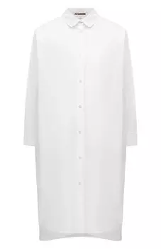 Хлопковая рубашка Jil Sander