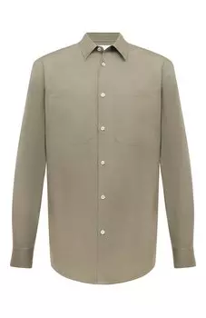 Хлопковая рубашка Jil Sander