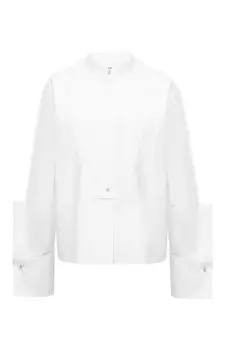 Хлопковая рубашка Jil Sander