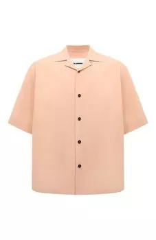Хлопковая рубашка Jil Sander