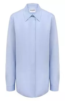 Хлопковая рубашка Jil Sander
