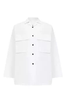 Хлопковая рубашка Jil Sander