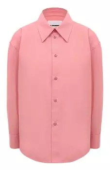 Хлопковая рубашка Jil Sander