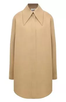 Хлопковая рубашка Jil Sander