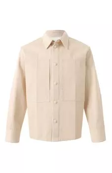 Хлопковая рубашка Jil Sander