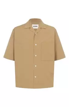 Хлопковая рубашка Jil Sander