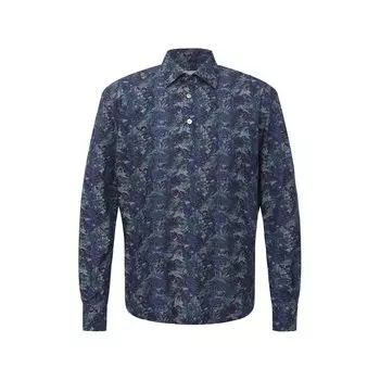 Хлопковая рубашка Kiton