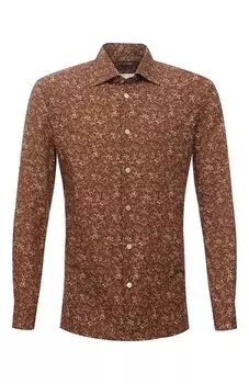 Хлопковая рубашка Kiton