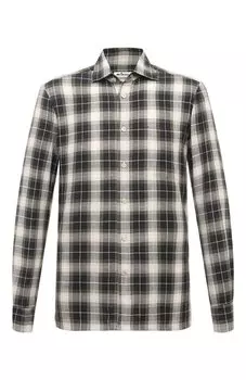 Хлопковая рубашка Kiton