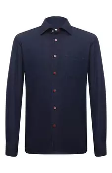Хлопковая рубашка Kiton