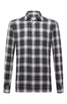 Хлопковая рубашка Kiton