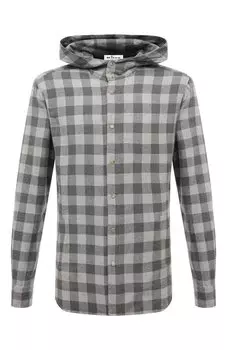 Хлопковая рубашка Kiton
