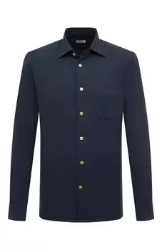 Хлопковая рубашка Kiton