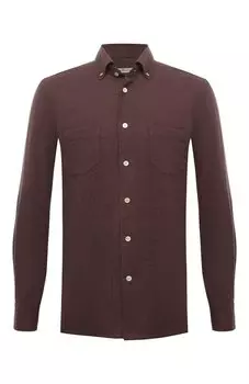 Хлопковая рубашка Kiton