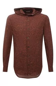 Хлопковая рубашка Kiton