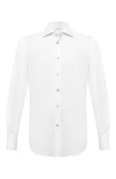 Хлопковая рубашка Kiton