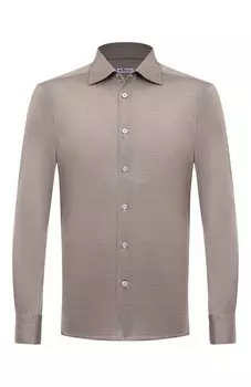 Хлопковая рубашка Kiton