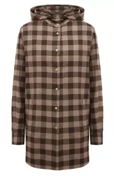 Хлопковая рубашка Kiton