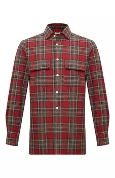 Хлопковая рубашка Kiton