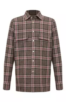 Хлопковая рубашка Kiton