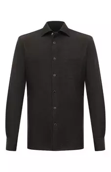 Хлопковая рубашка Kiton