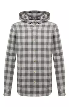 Хлопковая рубашка Kiton