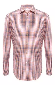 Хлопковая рубашка Kiton