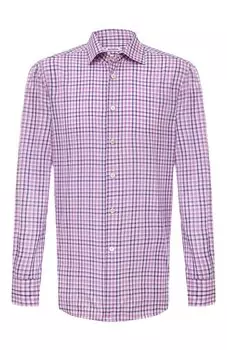 Хлопковая рубашка Kiton