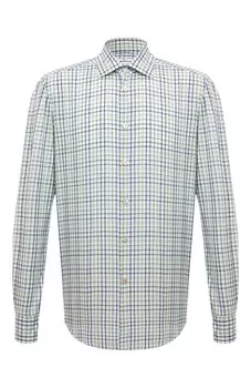 Хлопковая рубашка Kiton