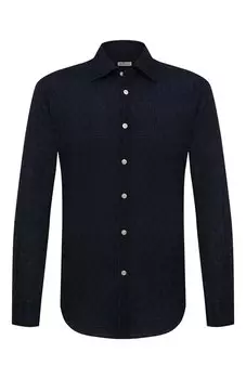 Хлопковая рубашка Kiton