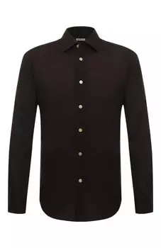 Хлопковая рубашка Kiton