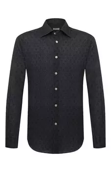 Хлопковая рубашка Kiton