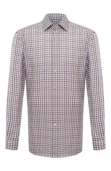 Хлопковая рубашка Kiton