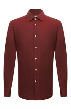 Хлопковая рубашка Kiton