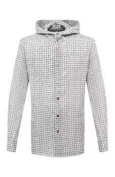 Хлопковая рубашка Kiton
