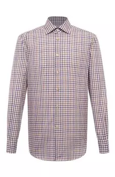 Хлопковая рубашка Kiton