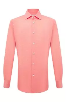 Хлопковая рубашка Kiton