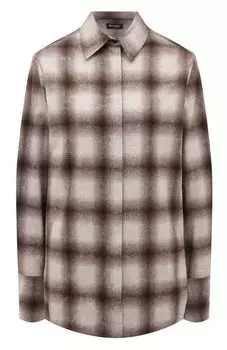 Хлопковая рубашка Kiton